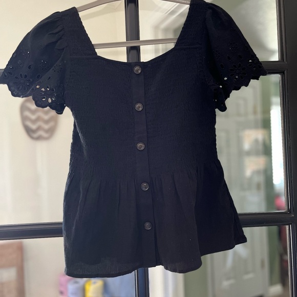 Madewell flutter sleeve top - Picture 2 of 2